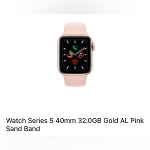 Apple Watch and bands pictured